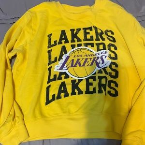 Los Angeles Lakers NBA crewneck hoodie